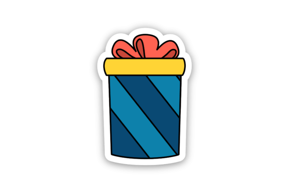 Download Christmas Gift Stickers - Gift stickers Collection