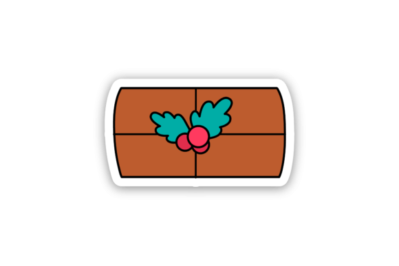 Download Chocolate Christmas Gift Stickers - Premium Resources