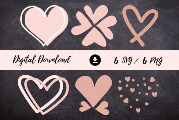 Download Heart Shape Hand Drawn Doodle Element - Heart shape Collection