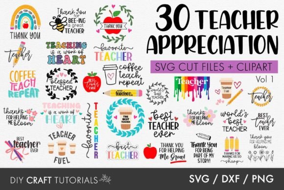Download Teacher Appreciation SVG Bundle - Teacher appreciation svg Collection